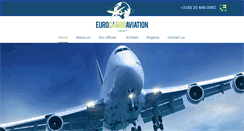 Desktop Screenshot of eurocargoaviation.nl